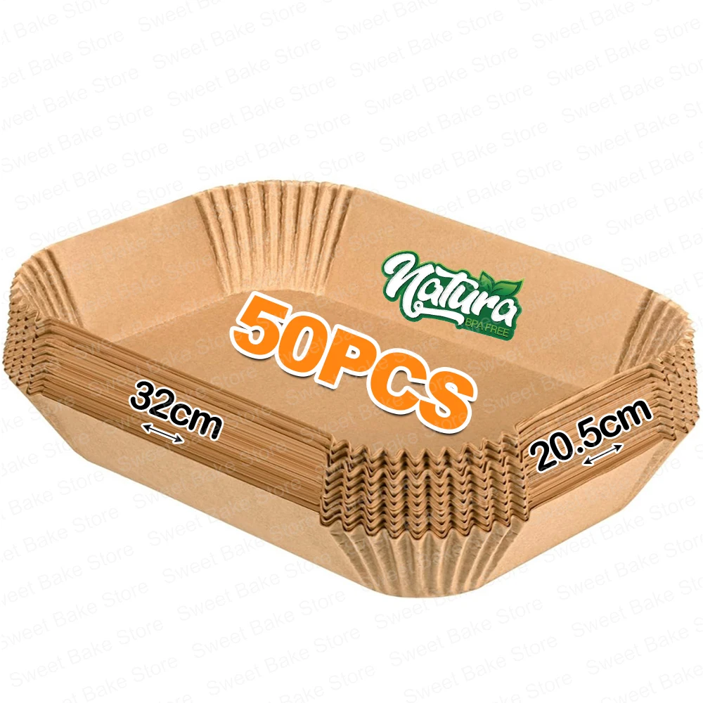 Large Disposable Air Fryer Parchment Paper Liners, Air Fryer Accessories
