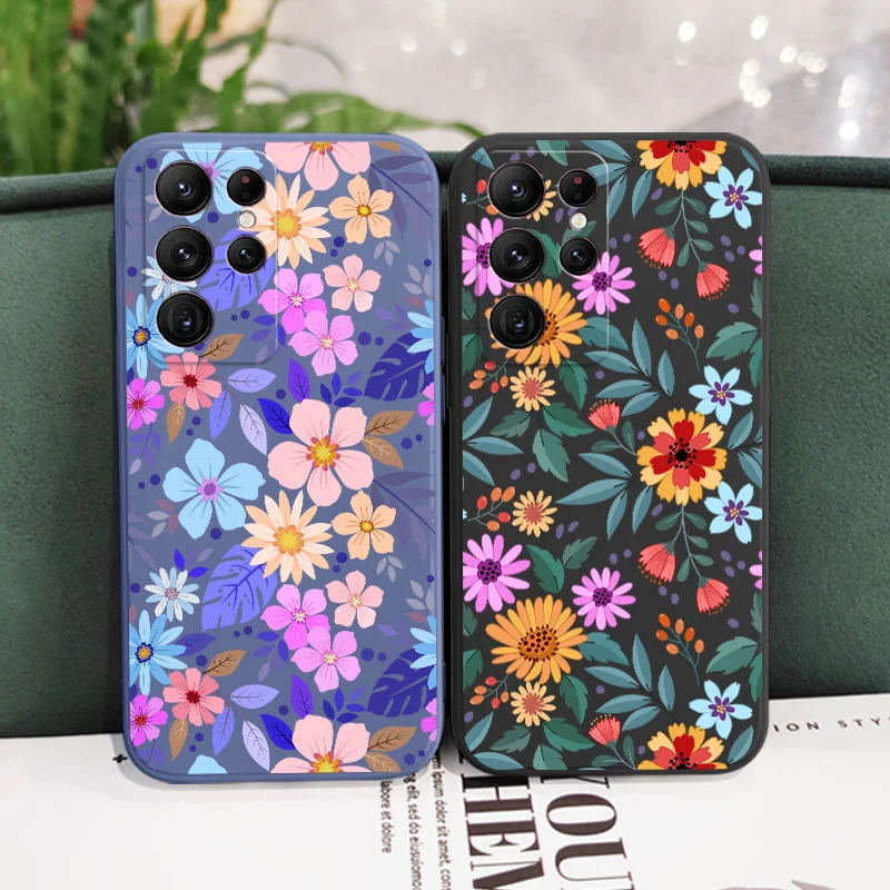 Vibrant Floral Phone Case Cover