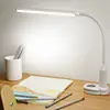 LED Desk Lamp, Eye-caring Table Lamps, Promise Dimming Office Lamp with USB Charging Port, Touch Control, Memory Function, White 1