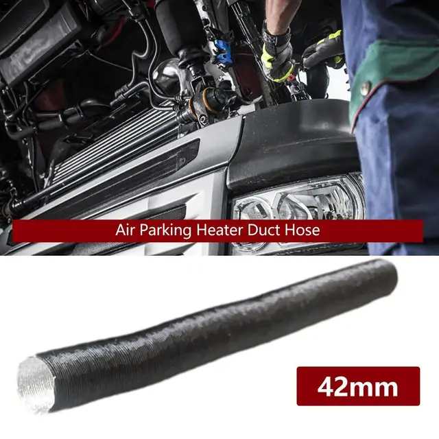 Tubo Aspirazione Aria Per Auto - Flessibile, Diametro 42/60/75mm, Per Riscaldatori, In Alluminio - Foto 5