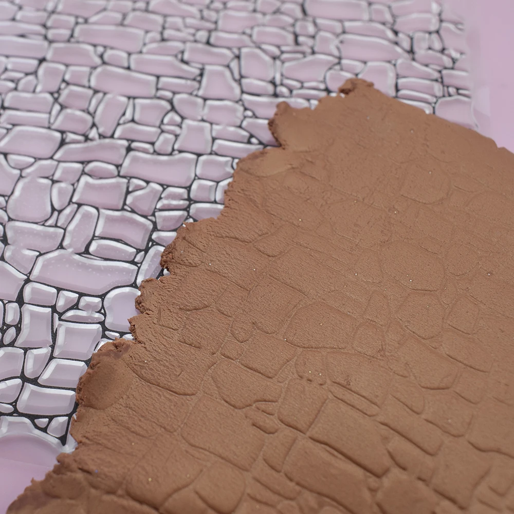 Polymer Clay Texture Stamp Sheets Brick Wall Pattern DIY Individual Design Embossing Art Clay Pottery Tools Hobby Supply polymer clay tools pottery tools clay sculpting tools pottery sculpting tools clay craft tool