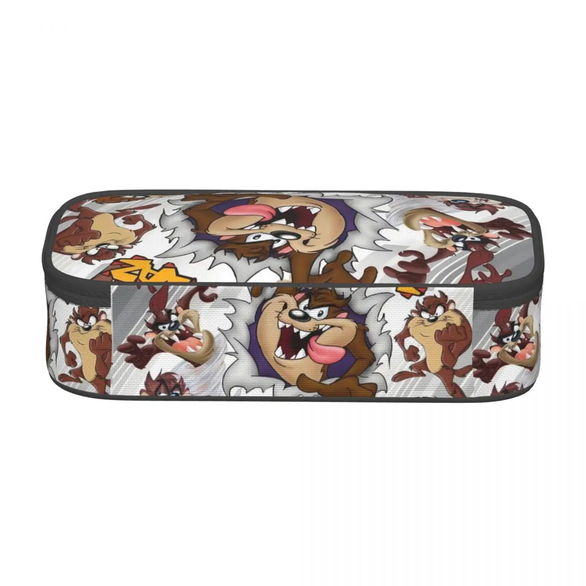Anime Tasmanian Deviled Taz Comic Pencil Case for Boys Gilrs Big Capacity Pen Bag Box School Accessories