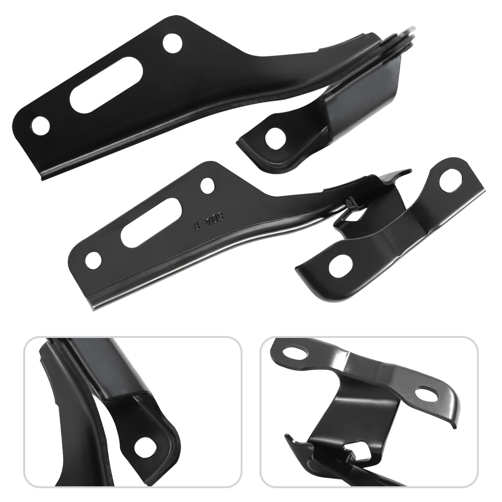 Hood Hinge For 2003-2007 Honda Accord Set of 2 Driver & Passenger Side