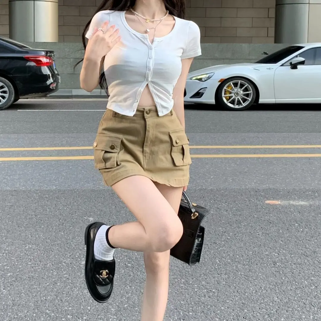  2022 ο Ÿ Ƽ  ̽Ʈ ̴ ĿƮ  a  Bodycon ĿƮ īŰ ÷ ۾ Ÿ  