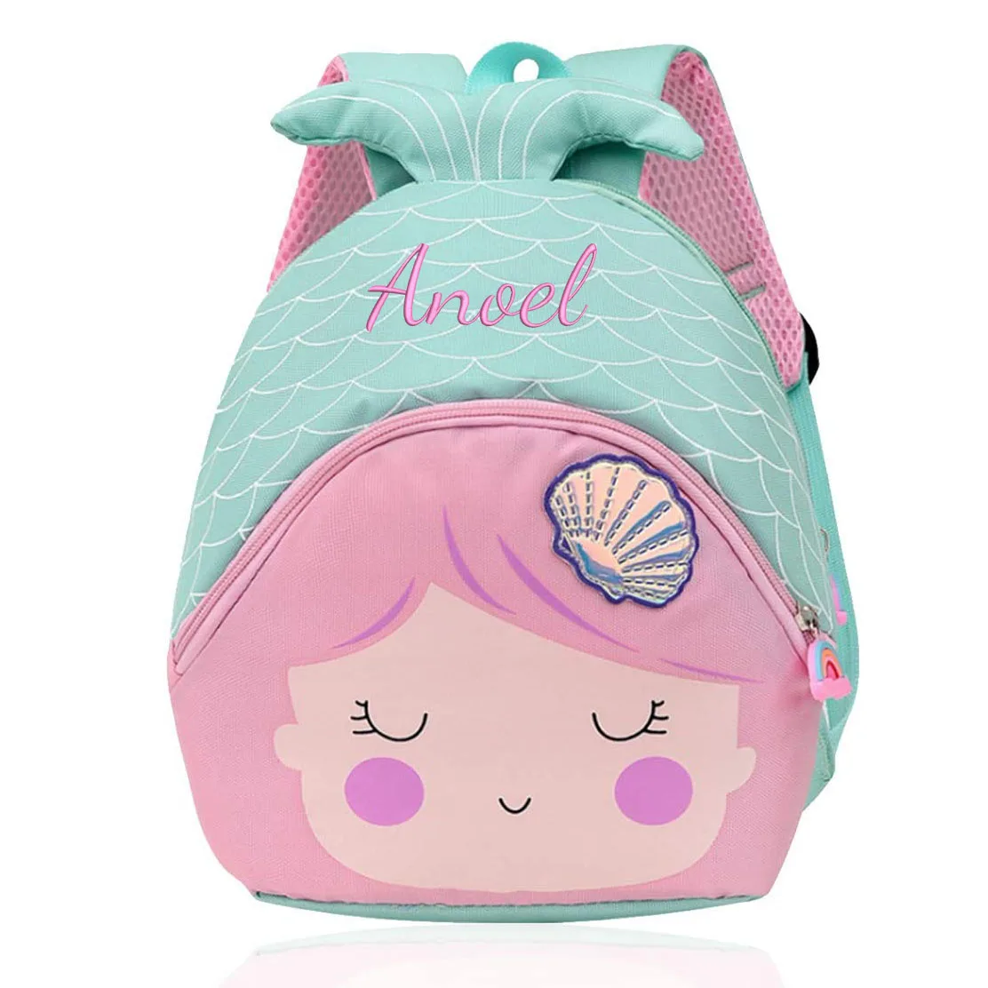Personalised Embroidered Cute Animal Cartoon Backpack School Bag