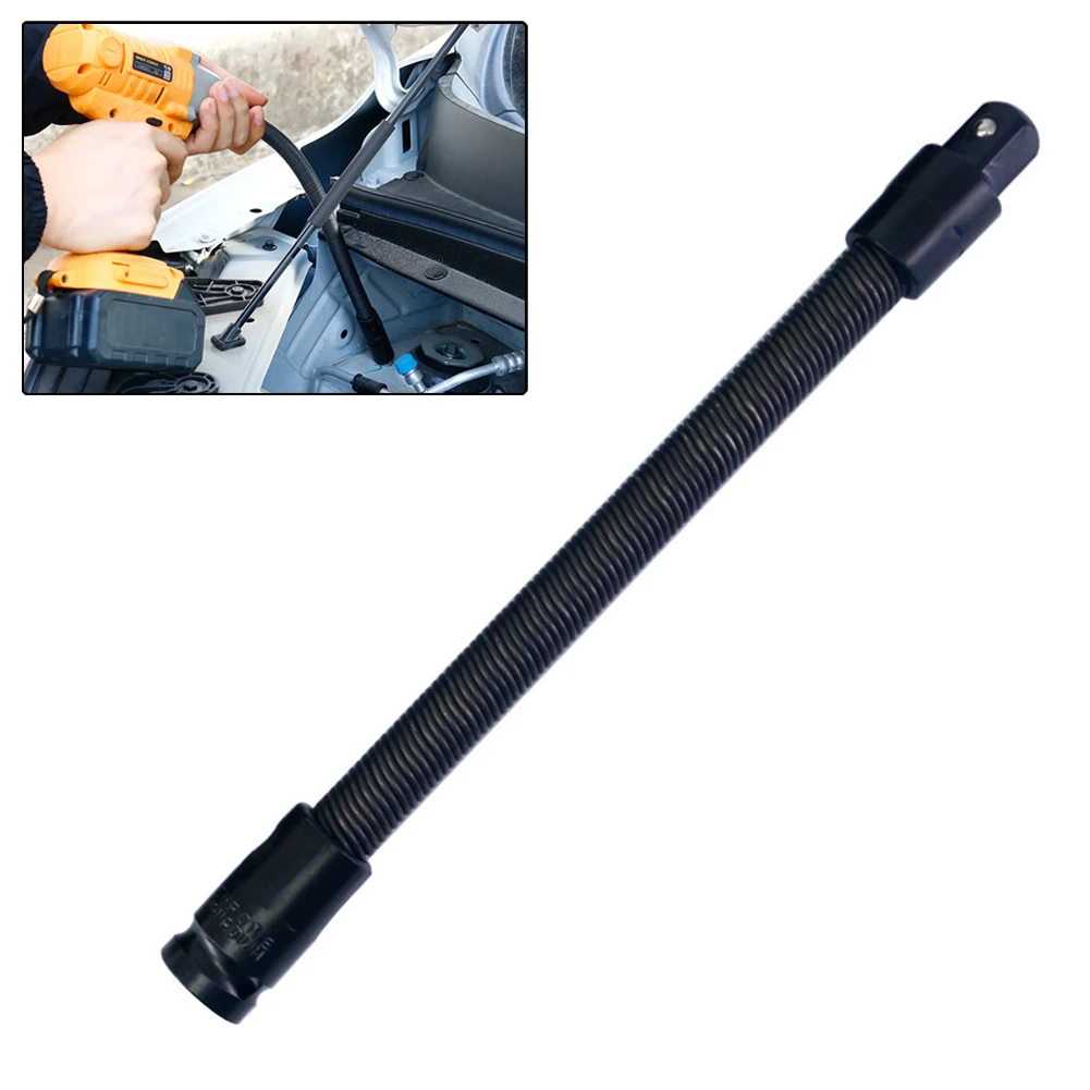 

Flexible Shaft Extension Bar 12.7mm Drive Extender Torque Socket Ratchet Wrench Extend Tubes Flexible Shaft Spring Adapter