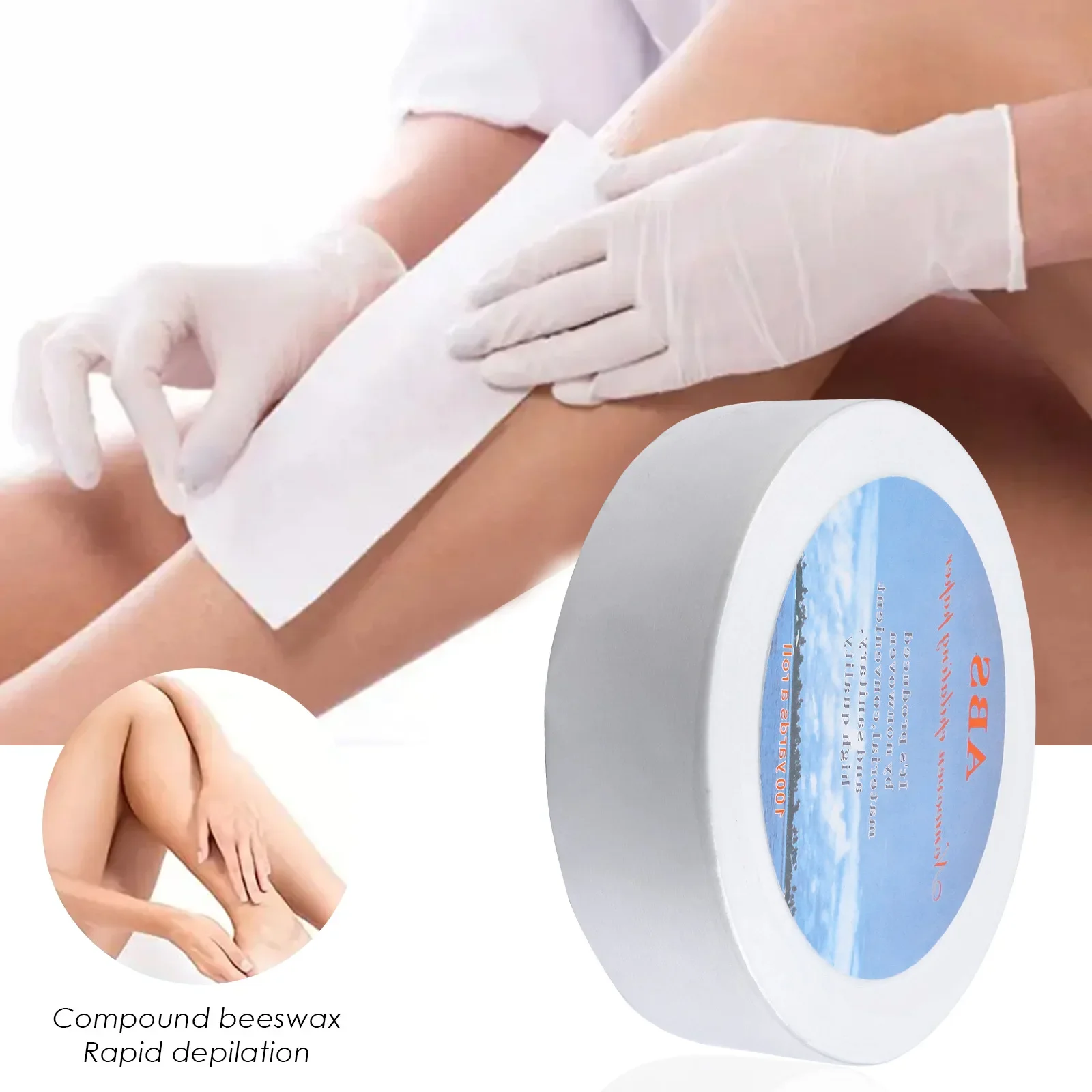 Wax Strips For Hair Removal Nonwoven Body Cloth Hair Remove Wax Paper Rolls 50/100 yards/roll depilatory wax strips,hair removal wax paper,hair removal wax