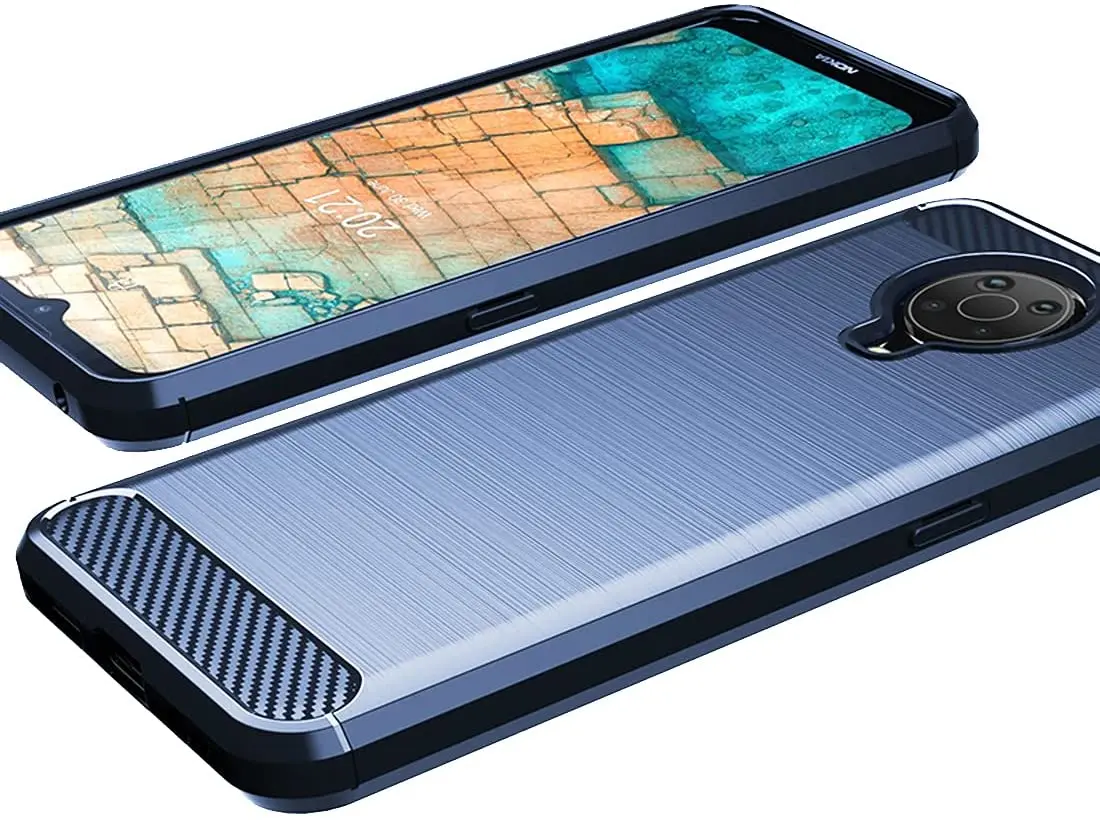 Custodia Nokia G20, Custodia Nokia G10 Custodia Protettiva In Gomma Tpu Spazzolata Flessibile Antiurto Per Nokia X10 X20 Xr20 G50