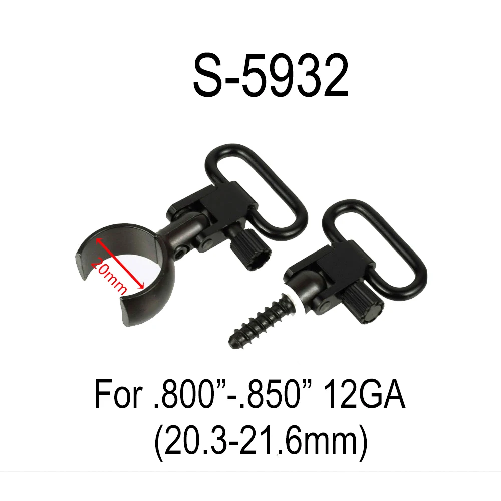 Sling Bracket Mounting Kit Remington 870 1100 Express 12GA 20GA Cover Swivel Base With Swivel Joint Sling Stud Mount Adapter sling swivel adapter