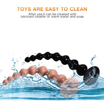 Long Anal Beads Balls Large Butt Plug Big Buttplug Erotic Sex Toys For Woman Men Gay Dilator Prostate Massager Adults Products 4