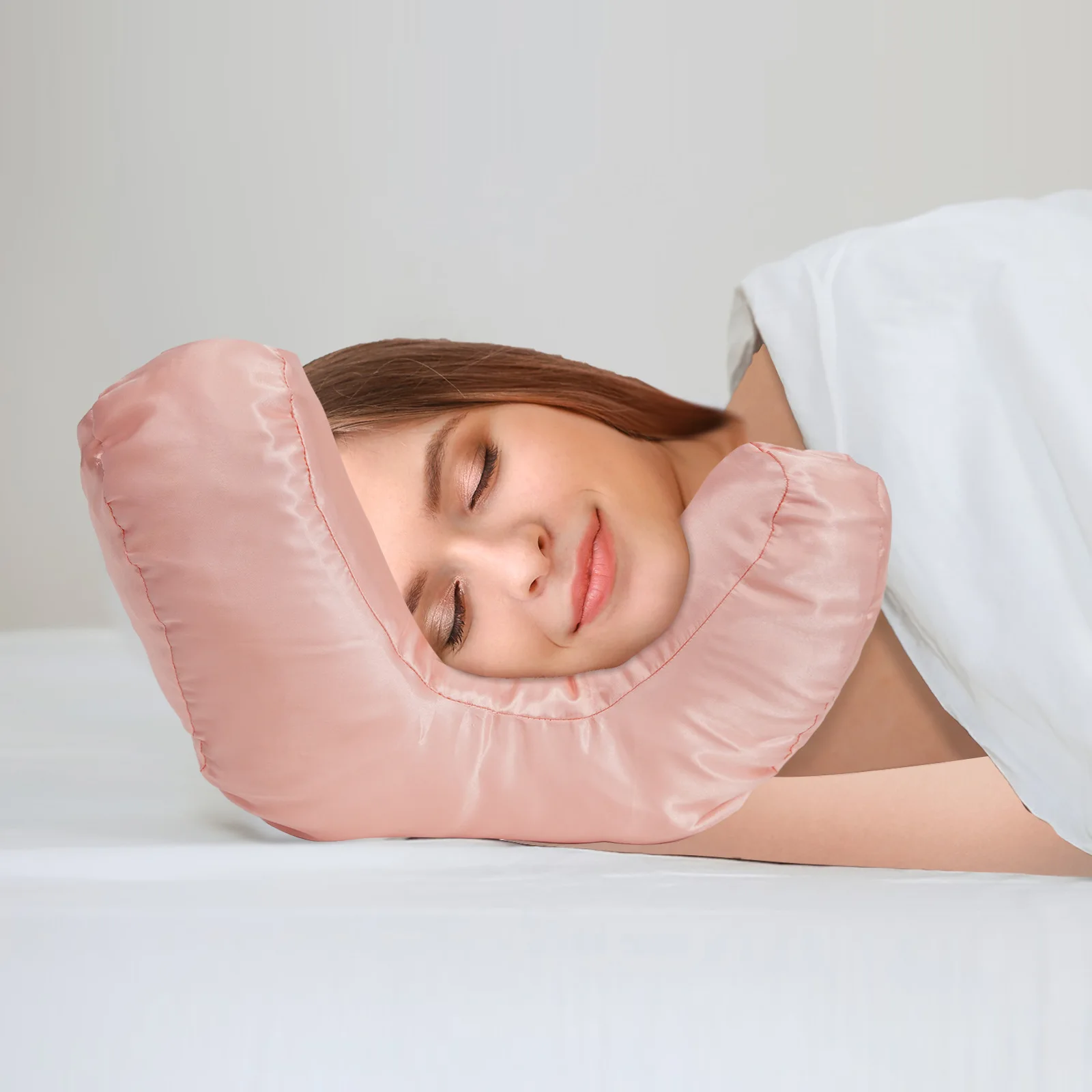 Anti wrinkles-aging Pillow Beauty Pillow Face Pillow for Beauty Sleep Back Sleep Pillow with a Free Pillow Case 2