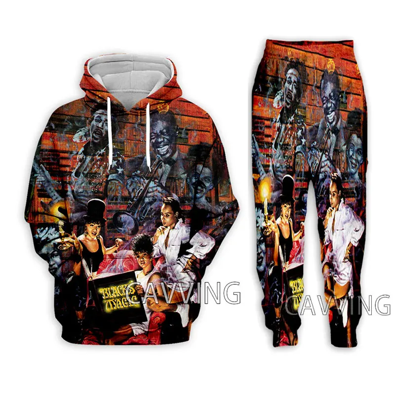 New Fashion  3D Print Salt N Pepa  Hoodies/Hooded Sweatshirts + Pants Trousers Suit Clothes Two-Pieces Sets 3