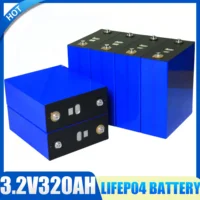 Batterie Lifepo4 3.2V 360AH 340AH 320AH 280AH 100AH pour bricolage voiture stockage d'énergie solaire Marine 12V 24V 48V Grade A EU US sans taxe 4