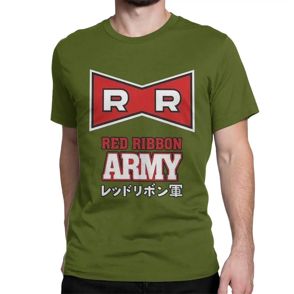 Logo Anime Cotton Novelty T-Shirt - Unisex Round Neck Short Sleeve Tee