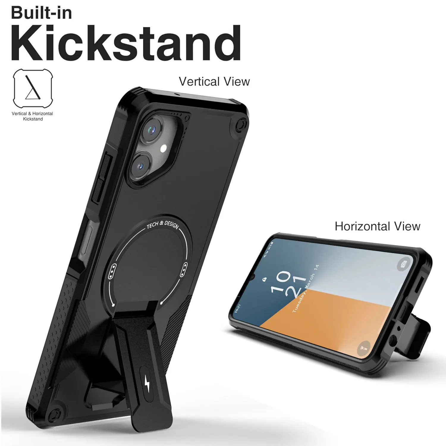 Samsung Galaxy A Series Rugged Kickstand Case 4