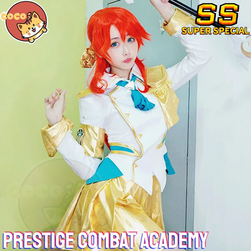 

Prestige Combat Academy Lux Cosplay Costume Game LOL Combat Academy Cosplay Lux Costume and Wig CoCos-SS