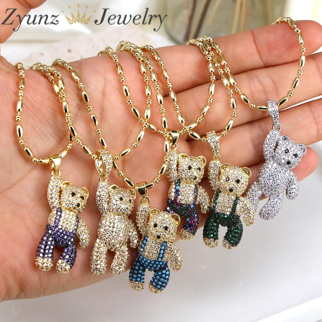 The One and Only Teddy Bear Gold-Filled Necklace