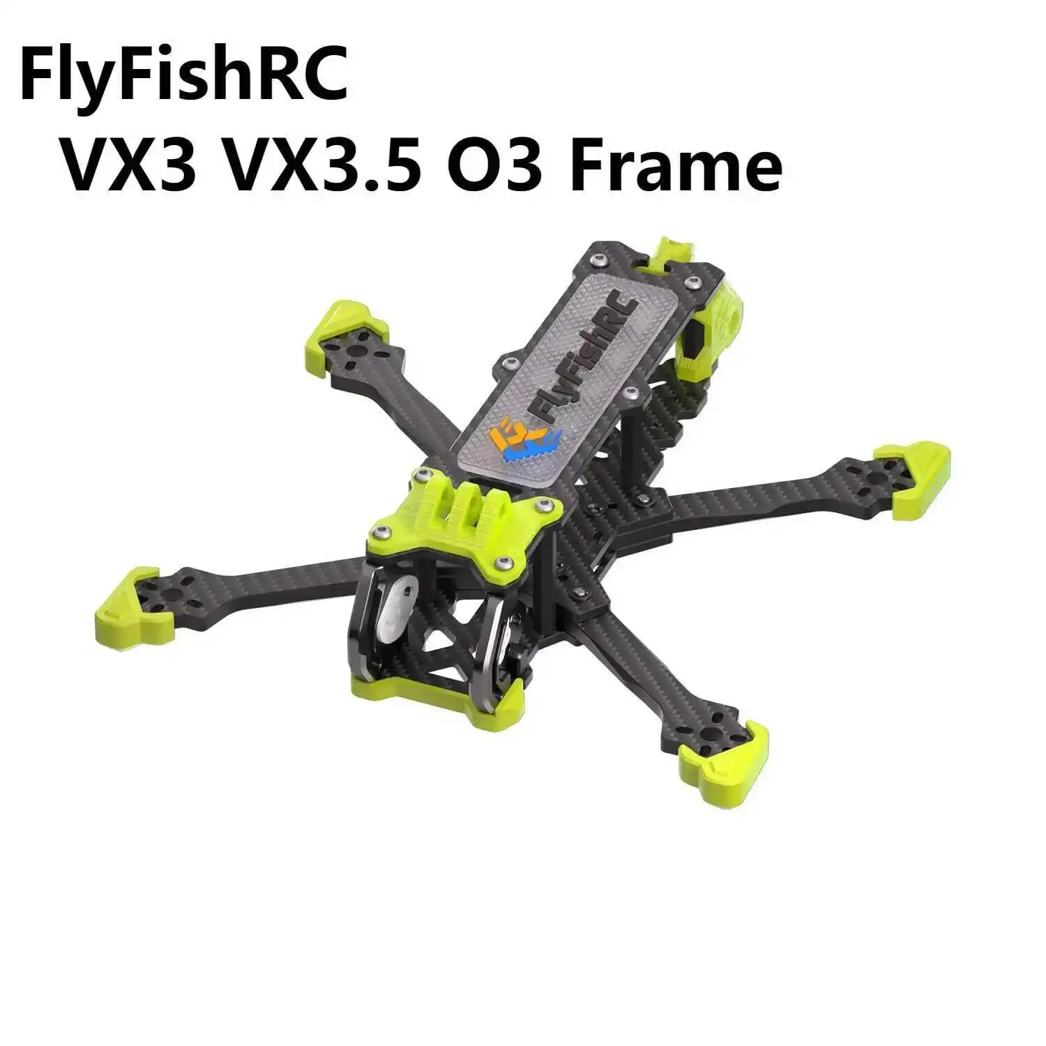 ชุดโครงโดรนแข่ง FPV คุณภาพสูง ใช้ได้กับ DJI O3/O4 PRO