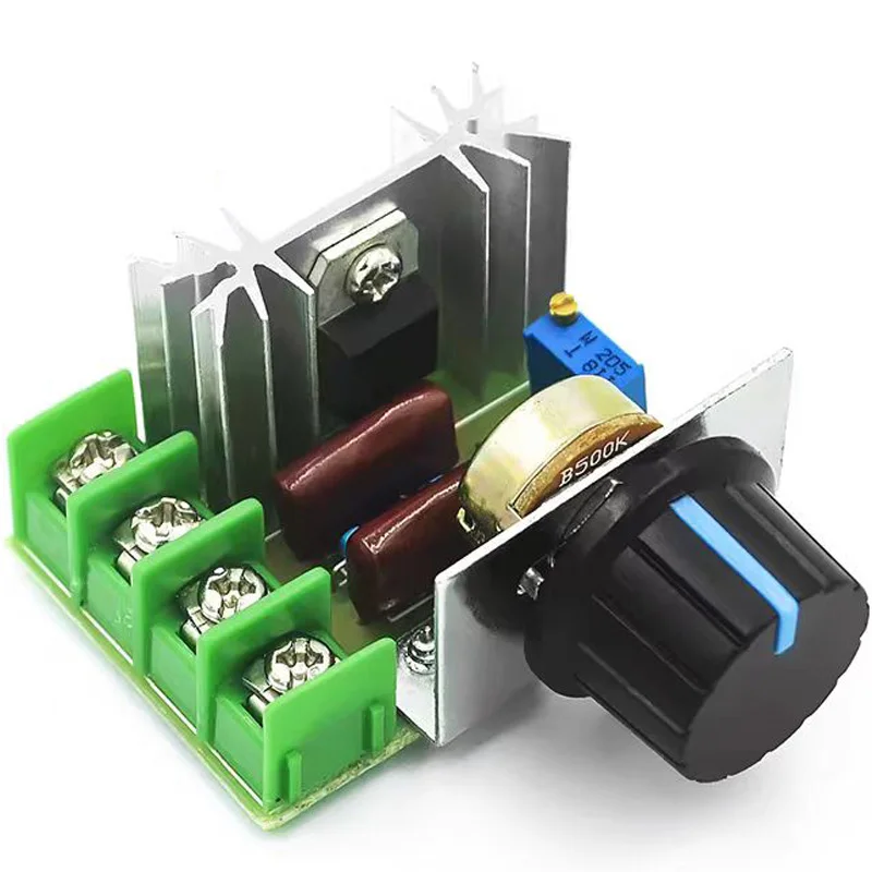 2000W silicon controlled high power electronic regulator dimming speed control temperature control