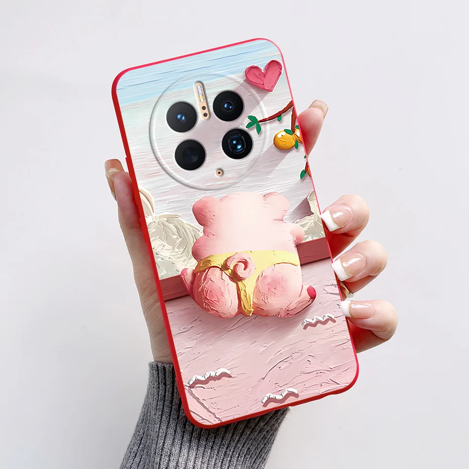 Adorable Rabbit and Panda Soft Silicone Shockproof Phone Case