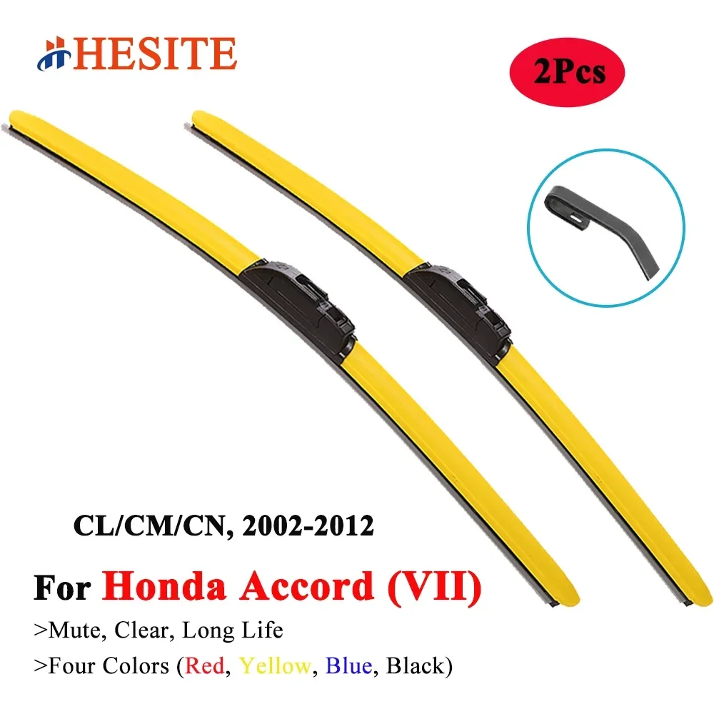 Spazzola Tergicristallo Colorata Hesite Per Honda Accord Euro Vii Cl Cm Cn 2002 2003 2004 2005 2006 2007 2008 2009 2010 2011 2012
