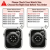 Strap for Apple Watch Bands 46mm 44mm 40mm 42mm 41mm 49mm 45mm Fine fabric Magnetic Loop Link Correa Bracelet 11 10 SE 9 8 7 6 5 6