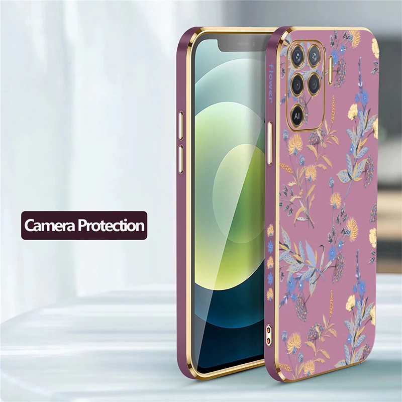Romantic Garden Leaves Shockproof Phone Case