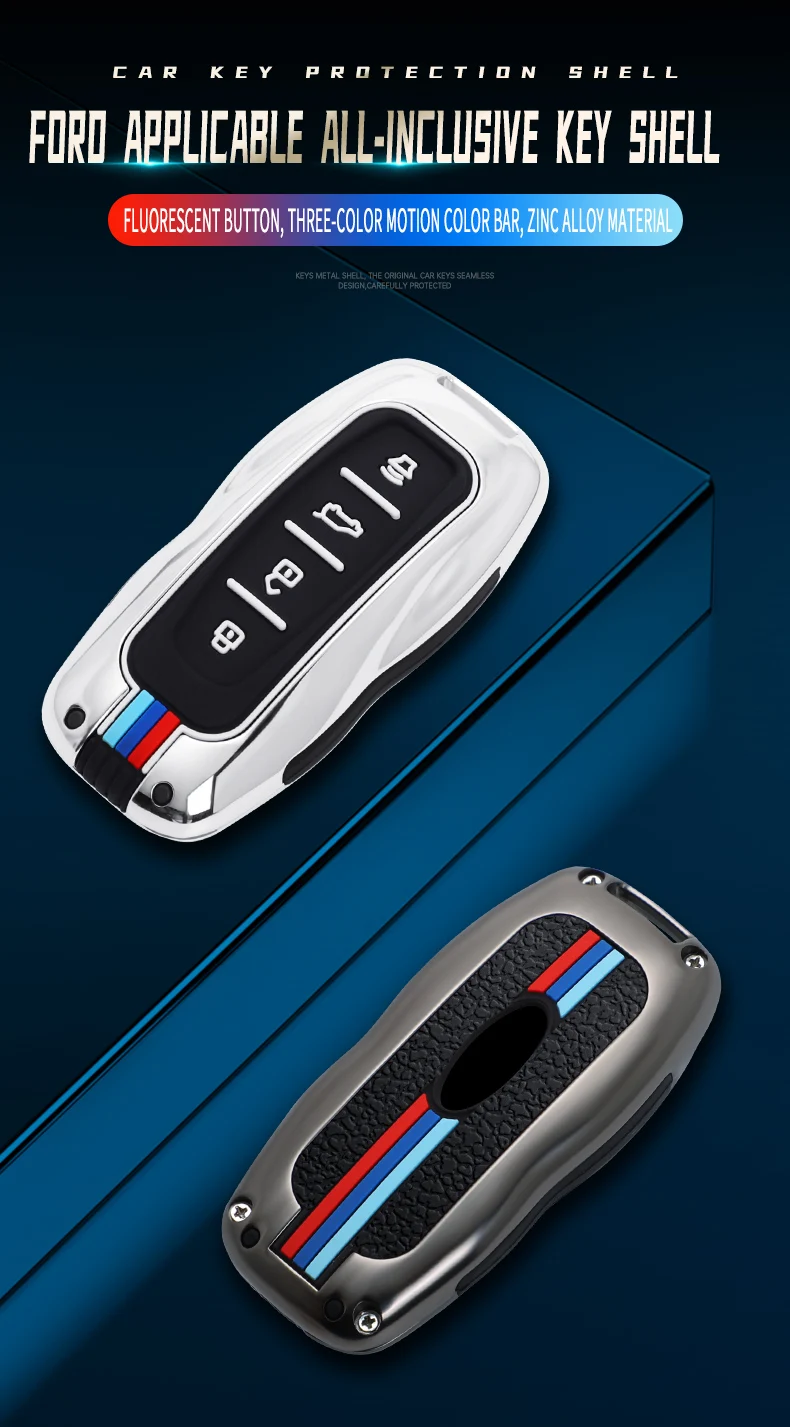 Custodia per chiave auto in Silicone in lega di zinco gradi protezione completa per Ford EQUATOR 2021 portachiavi accessori per portachiavi protezione per chiave 7 Custodia per chiave auto in Silicone in lega di zinco gradi protezione completa per Ford EQUATOR 2021 portachiavi accessori per portachiavi protezione per chiave - S0777f3e9a77d4aa98939bd6e28c411025
