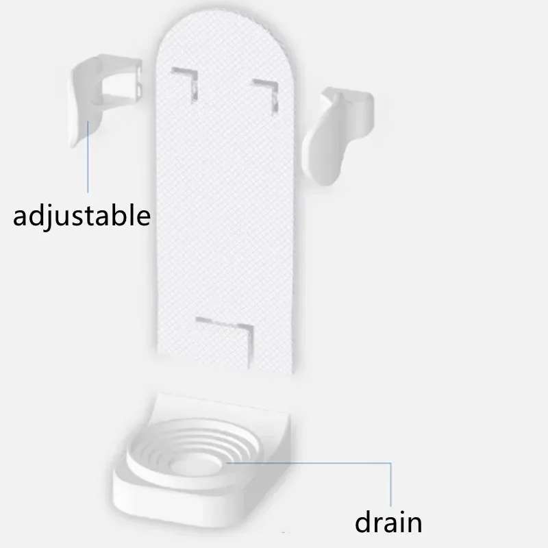 Toothbrush Stand Rack Organizer Electric Toothbrush Wall-Mounted Holder Space Saving No Punching Bathroom Accessories toothbrush holder,bathroom storage rack