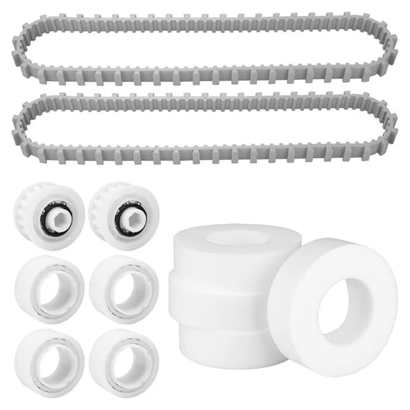 

NEW-Pool Cleaner Parts,Climbing Ring 6101611-R4,Timing Track 9985006-R2 And 3884997-R6 Guide Wheels Pulley Gears Combo Kits