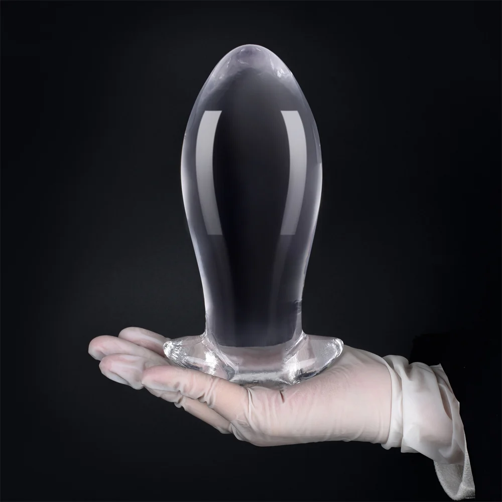 Multi-size dragon egg shaped anal butt plug huge anal beads stimulation expansion trainer sex toy for adults woman man