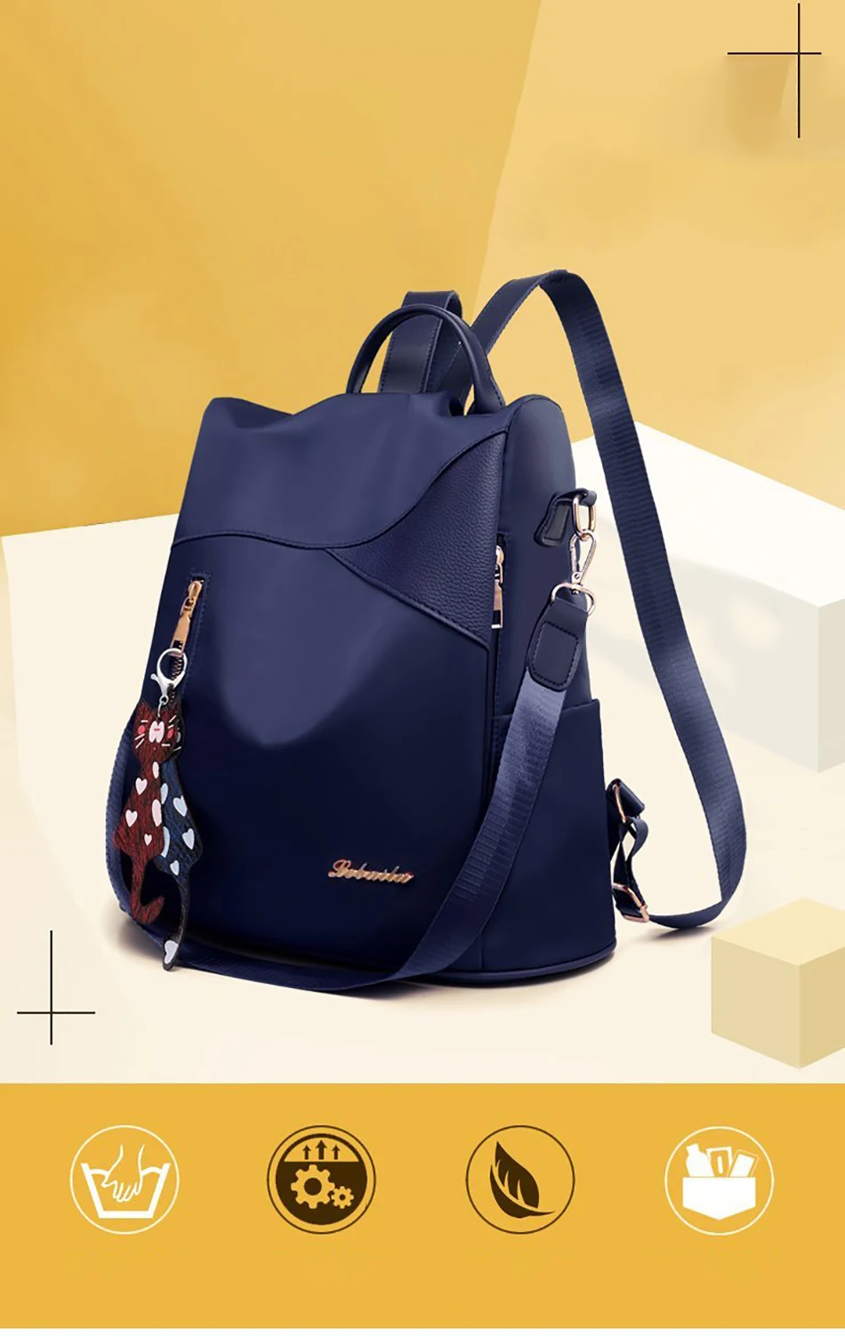 Bolso Morral de Lujo Para Dama: Elegancia y Funcionalidad en un Solo Bolso