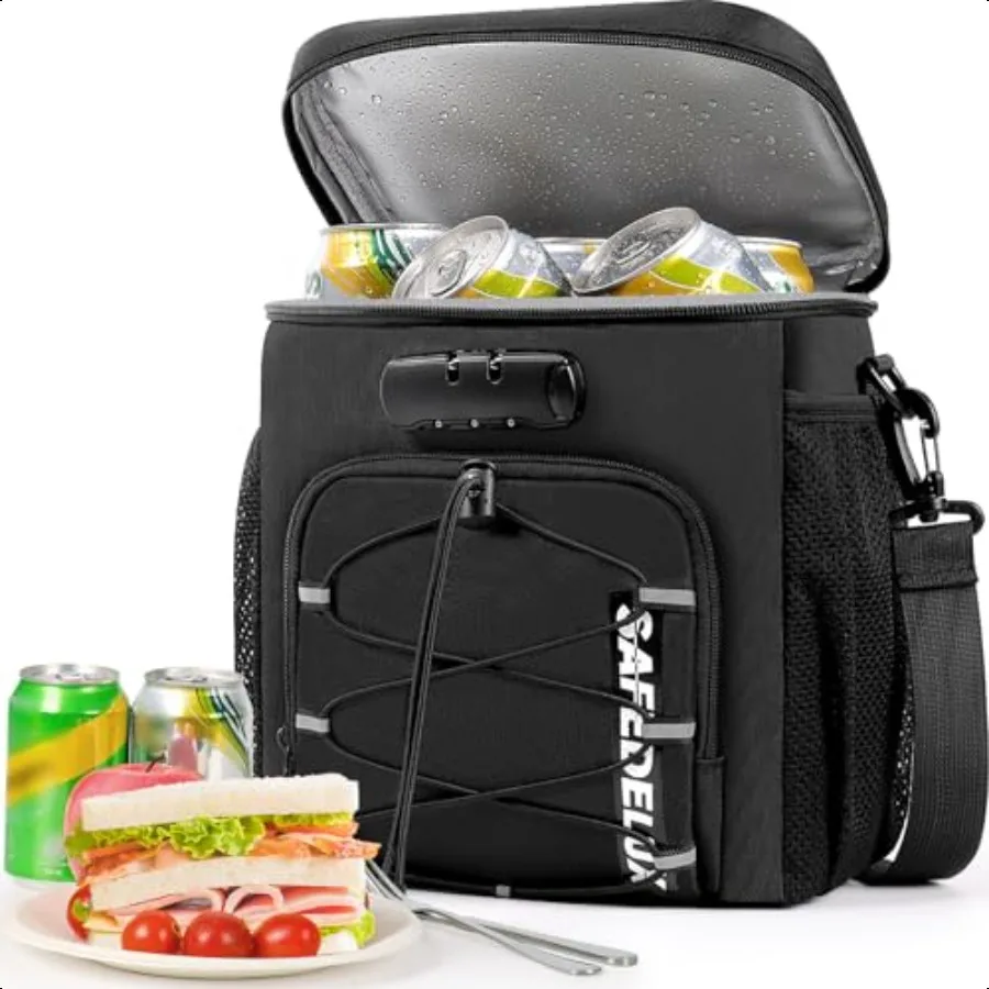Leakproof Portable Lunch Bag with Combination Lock