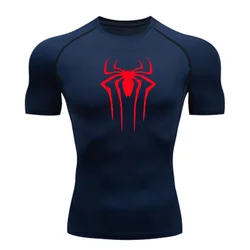 Men's Quick Dry Super Hero Compression Shirt - Fitness Gym & Sport Rashguard Tee - M (7)