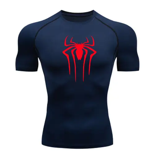 New Compression Shirt Men Fitness Gym Super Hero Sport Running T-Shirt Rashgard Tops Tee Quick Dry Short Sleeve T-Shirt For Men - Image 6