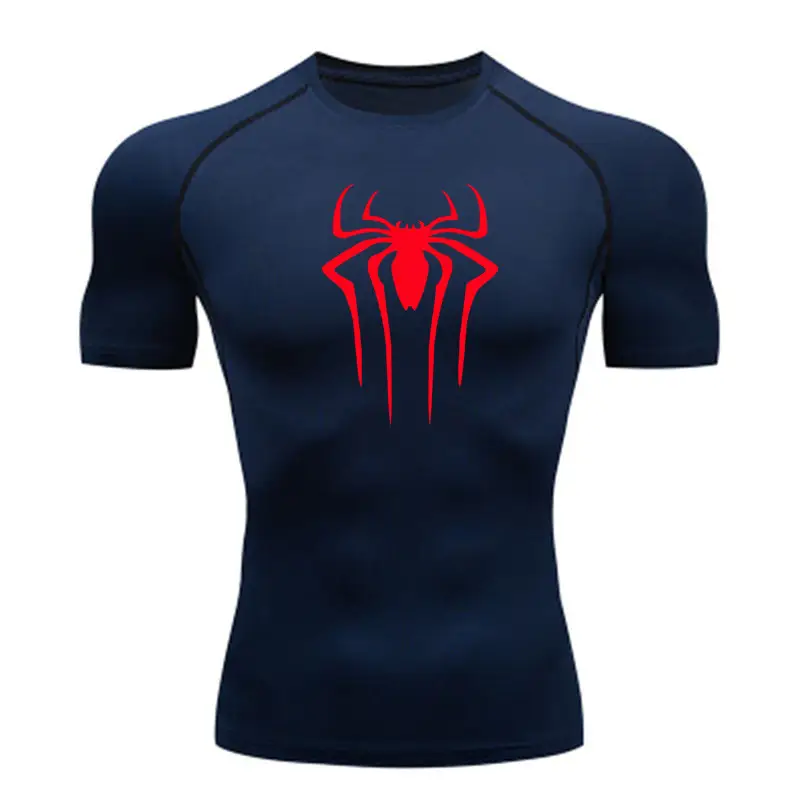 New Compression Shirt Men Fitness Gym Super Hero Sport Running T-Shirt Rashgard Tops Tee Quick Dry Short Sleeve T-Shirt For Men - Image 6