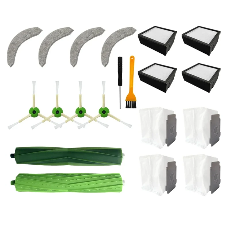 Roller Hepa Filter Mop Clothes Sacchetto Per La Polvere Di Straccio Come Mostrato In Plastica Per Irobot Roomba Combo J9 + Robot Aspirapolvere