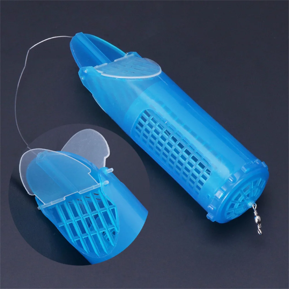 

Сетчатая клетка для приманки из ПВХ высокопрочные выбранные высококачественные аксессуары долговечная износостойкая клетка для приманки димплер синий