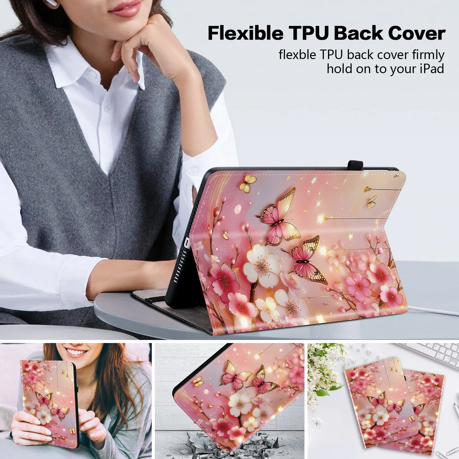 Elegant Leather Tablet Cover - Premium Quality and Durable Design