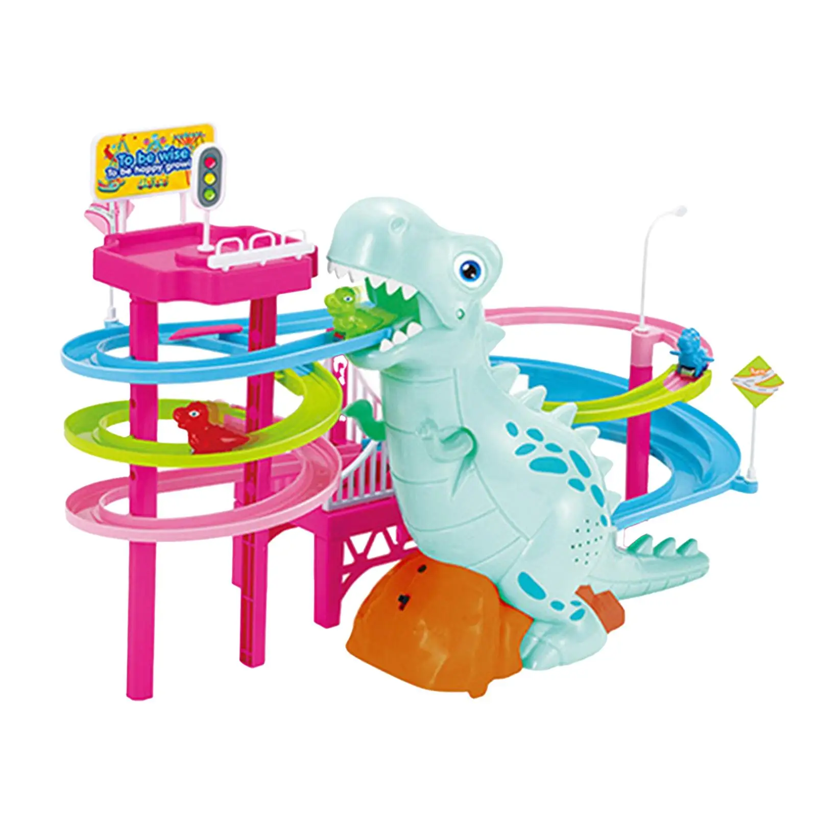 

Electric Dinosaur Track Slide Toys Durable for Kids Baby Boys Girls