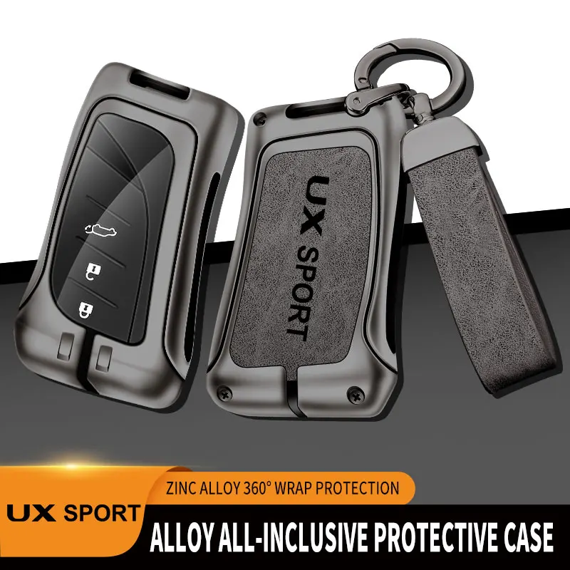 

Zinc Alloy Car Key Case For Lexus UX250h UX200 UX260h F SPORT Remote Control Protector For LEXUS UX Key Cover