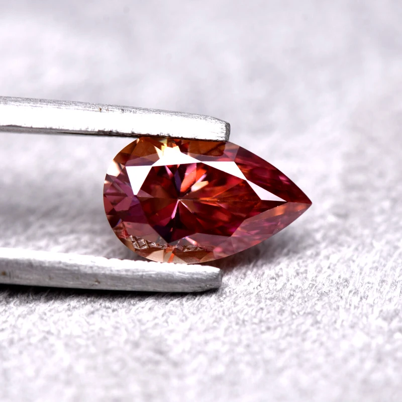 Pear Cut Moissanite Gemstone - Image 5