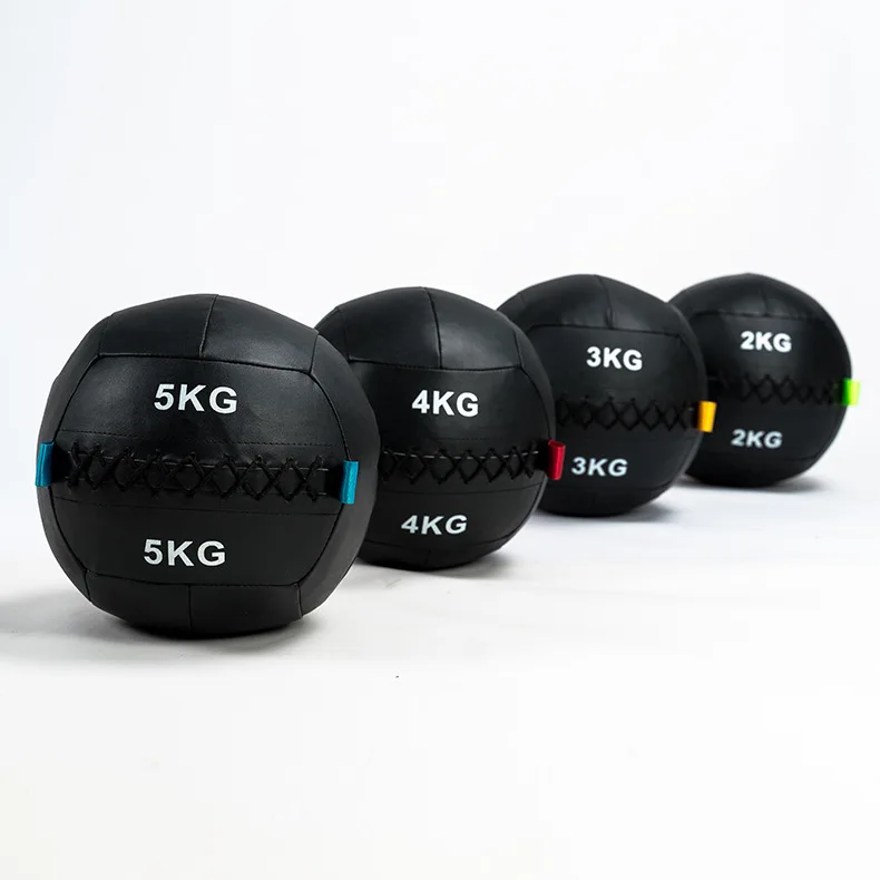 1 2 3 4 5 6 7 8 9 10 11 12 13 14 KG Weightlifting Gym Fitness Exercise PVC Wall Balls Soft Medicine Ball