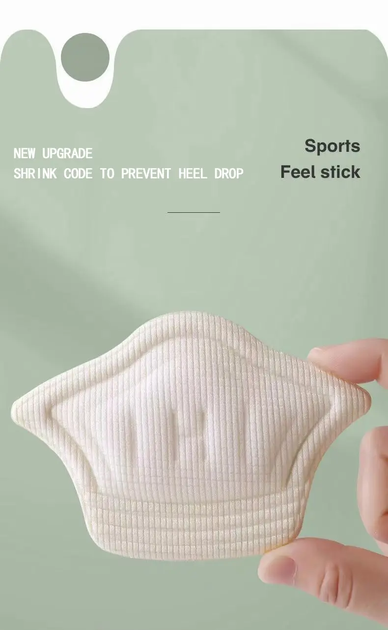 EW autocollants de talons Anti usure, chaussures antichute, talon rétractable, peut être coupé