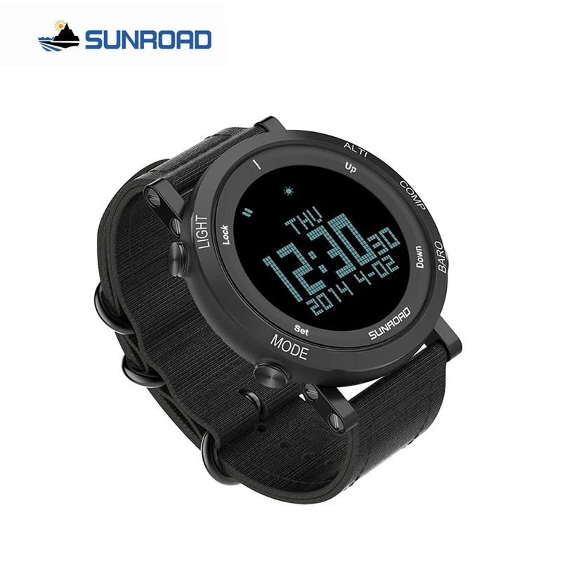 Sunroad Digital Fishing Barometer Watches Altimeter Water Depth Temperature  Monitor Alarm Clock Stopwatch Waterproof Backlight - AliExpress