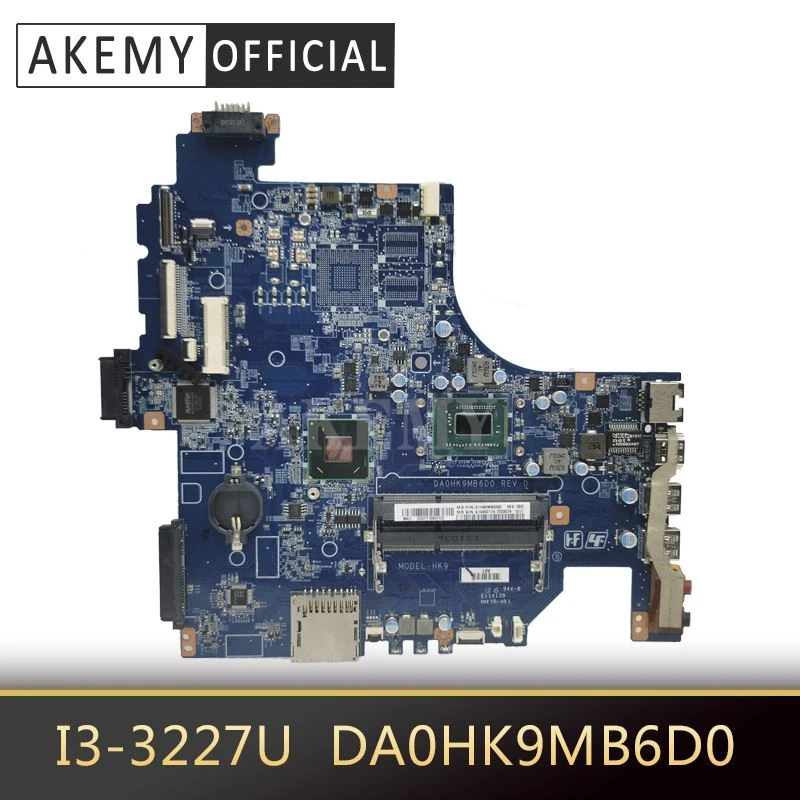 Akemy For Sony Vaio SVF152 Series Laptop Motherboard With I3-3227U CPU DA0HK9MB6D0 A1945017A 100% Working budget gaming pc motherboard