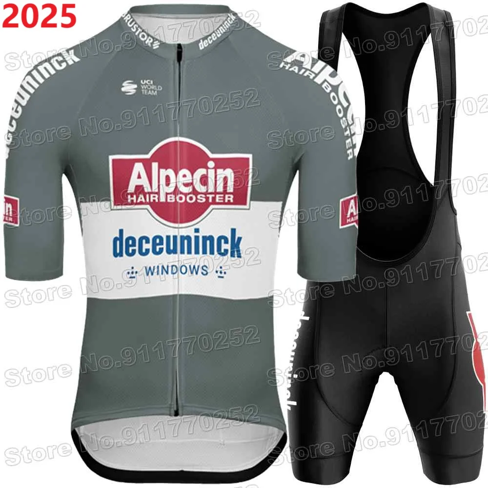Team Alpecin Deceuninck Cycling Jersey Set Netherlands Cycling Clothing Men Road bike Shirt Suit Bicycle Bib Shorts cycling jersey cycling shirt cycling suit cycling jersey set