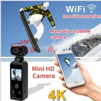 Pocket 4K Mini WiFi Action Camera Submersible Helmet Camcorders Security Protection Professional Outdoor Portable Video Recorder 1
