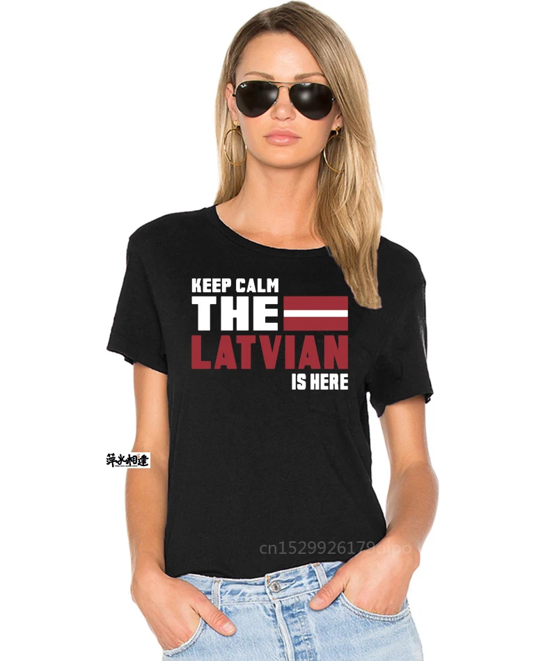 

New Keep Calm Latvia Gift Flag Nation Balkan Riga Mens T-Shirt T Shirt Men Tshirt For Men Clothes Summer 2019 Design Tops
