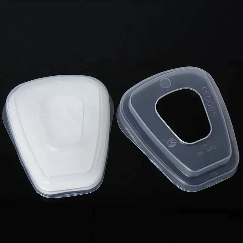 Gas Mask Respirator Parts 501 Filter Adapter Plastic Cover For 6800 6001 7502 6200 Filter Holder 5N11 5P71 Anti-dust Retainer